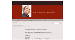Desktop Screenshot of michael-von-brueck.de