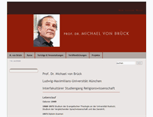 Tablet Screenshot of michael-von-brueck.de